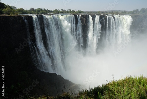 Fototapeta Naklejka Na Ścianę i Meble -  Victoria Falls panoramic view, Zimbawe