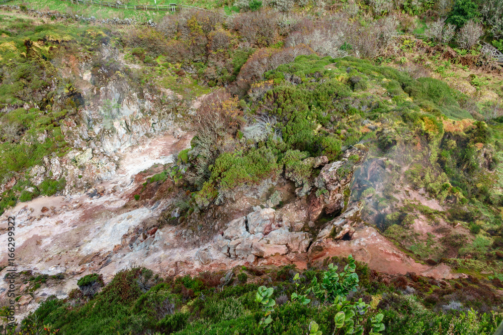 Furnas de Enxofre, Terceira, Azores, Portugal Furnas de Enxofre, Terceira, Azores, Portugal