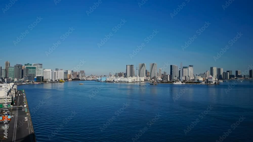 4k 東京 タイムラプス ベイエリア