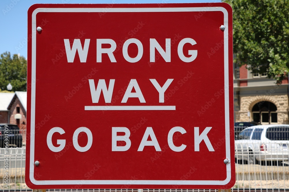 Road sign in Australia Road sign in Australia
