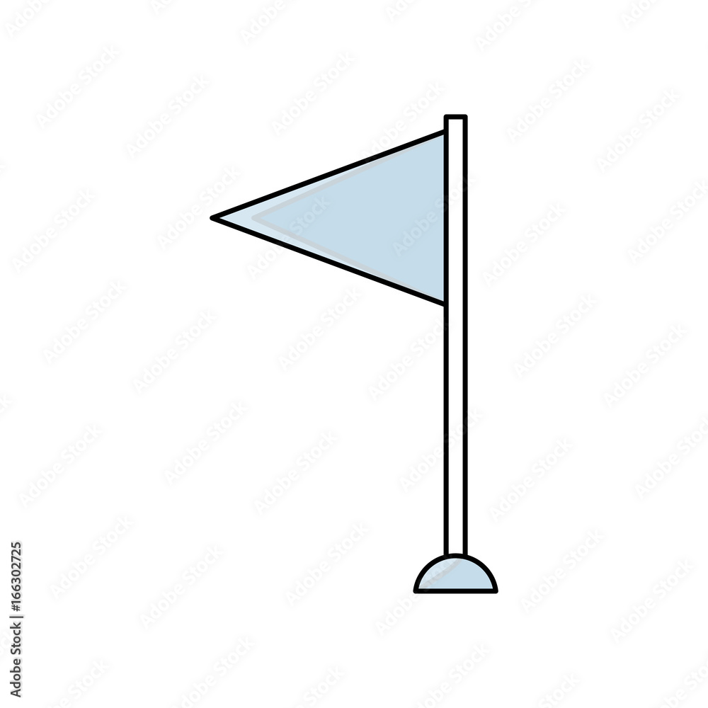 Pennant flag symbol Pennant flag symbol