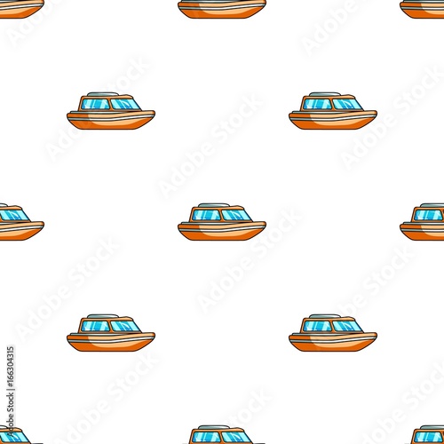 Orange rescue boat.Boat to rescue the drowning persons.Ship and water transport single icon in cartoon style vector symbol stock illustration.