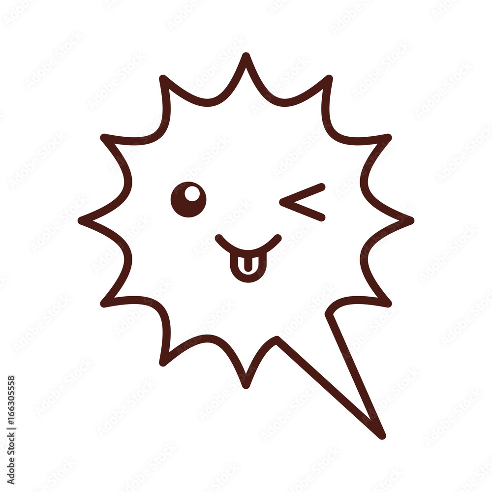 speech bubble kawaii character vector illustration design speech bubble kawaii character vector illustration design