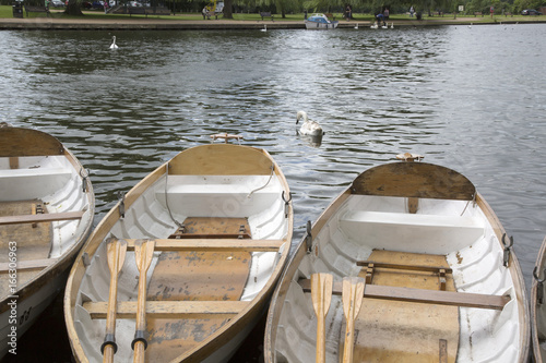Wallpaper Mural Rowing Boat on River, Stratford Upon Avon, England Torontodigital.ca