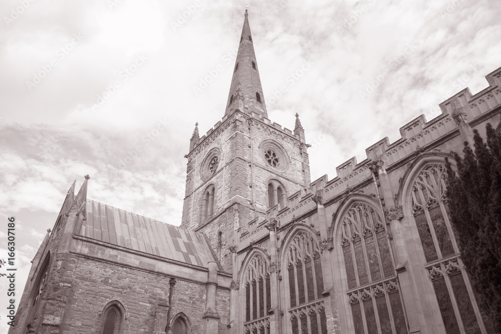 Holy Trinity Church; Stratford Upon Avon; England; UK