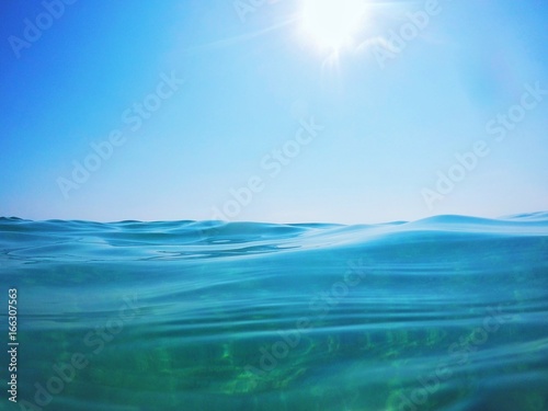 Mare chiaro salentino, acqua cristallina photo