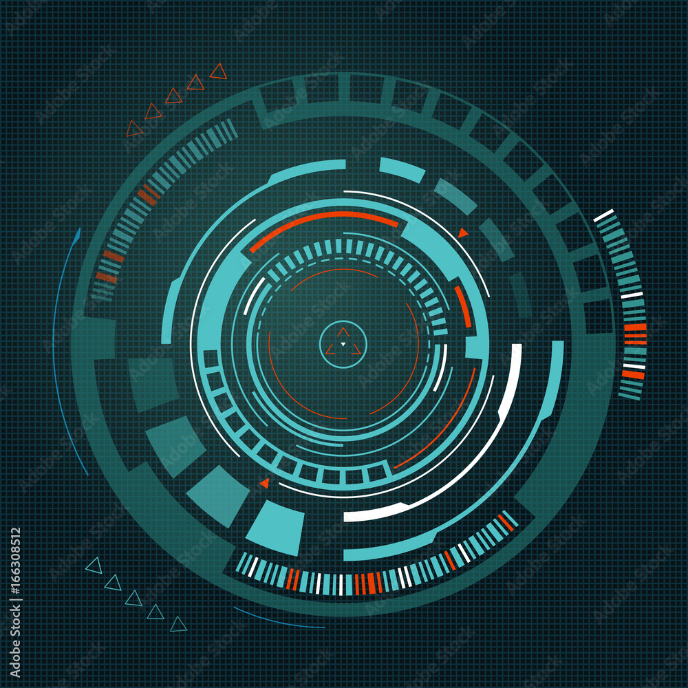 Futuristic user interface HUD and Infographic elements. Abstract virtual graphic touch user interface. Futuristic user interface HUD and Infographic elements. Abstract virtual graphic touch user interface.