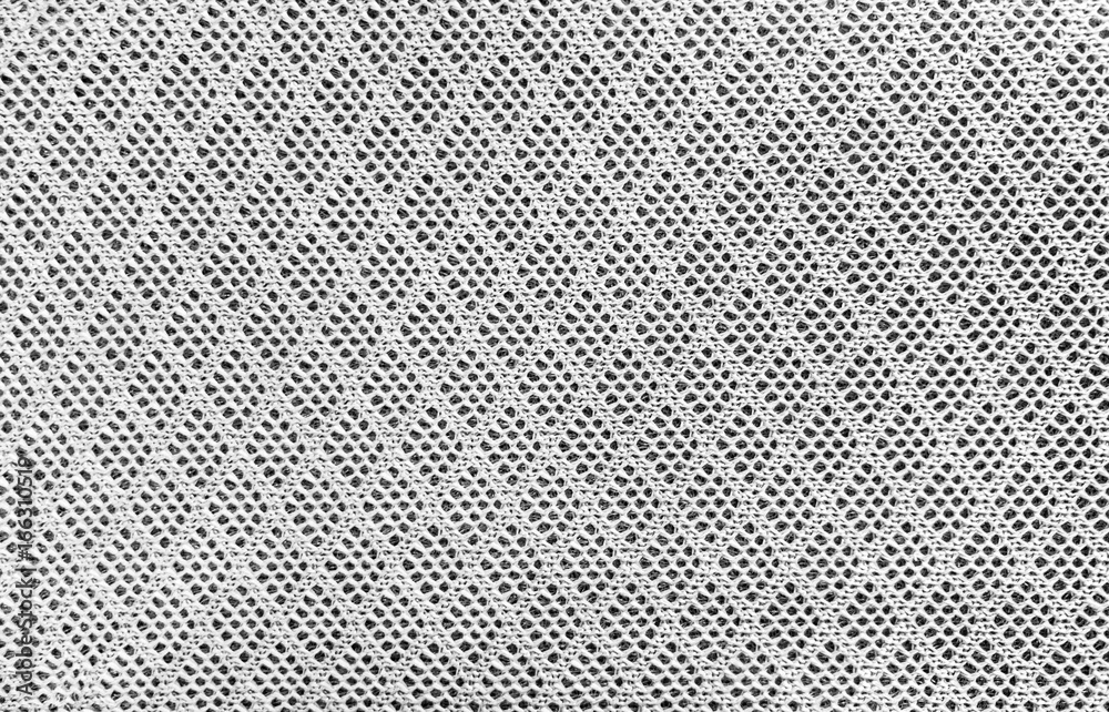 Grey color mesh fabric textile texture background,lattice sport wear textured