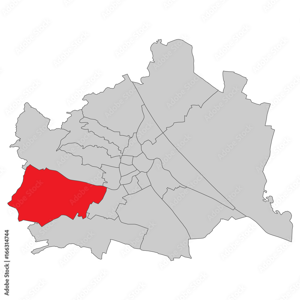 Fototapeta premium Wiedeń - 13. dzielnica