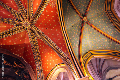 ceiling of sainte-marie de bayonne