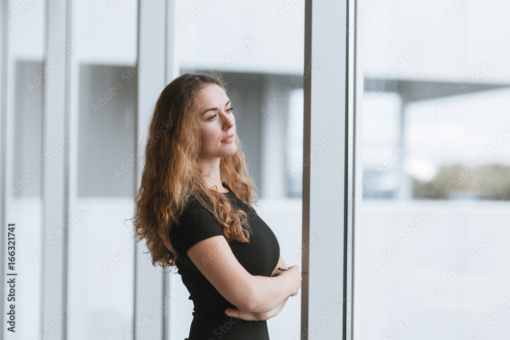 Portrait of business girl Portrait of business girl