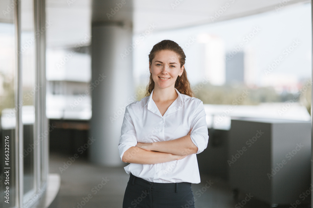 Fototapeta premium Portrait of business girl