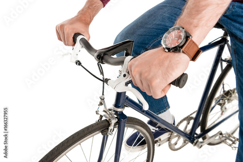 man riding bicycle © LIGHTFIELD STUDIOS