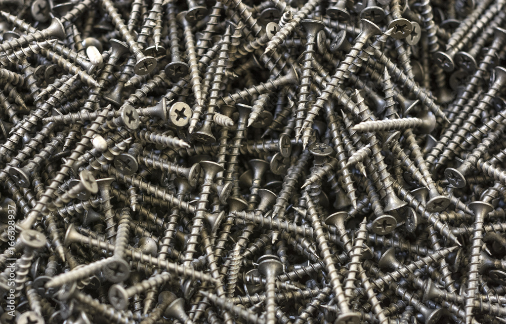 In the box is a lot of roofing screws