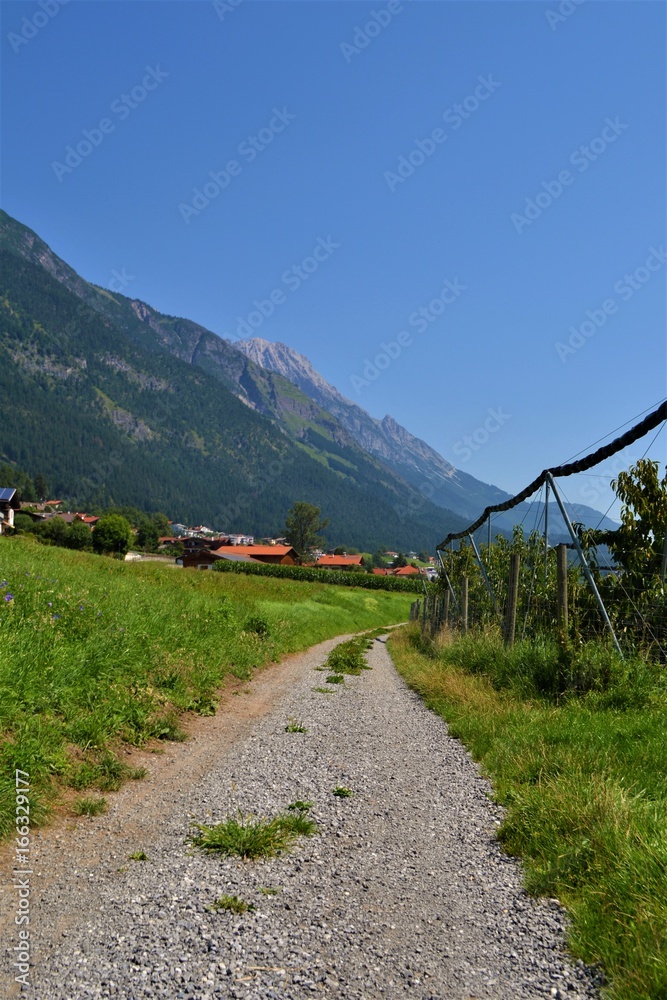 Feldweg in Tirol
