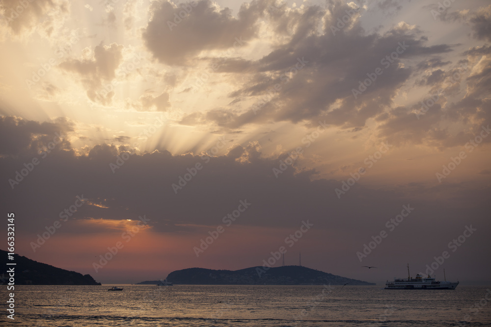 Sunset and prince islands
Sunset and prince islands