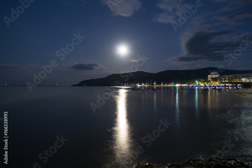 Super moon at Cairns, Queensland