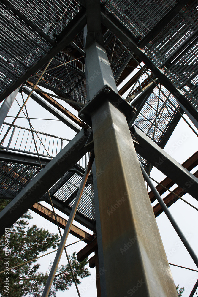 Stahltreppen Turm