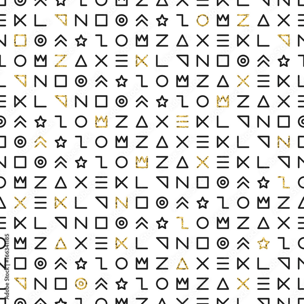 Retro memphis geometric line shapes seamless patterns. Hipster fashion 80-90s. Abstract jumble textures. Black and white. Zigzag lines. Triangle. Memphis style for printing, website, design, poster. Retro memphis geometric line shapes seamless patterns. Hipster fashion 80-90s. Abstract jumble textures. Black and white. Zigzag lines. Triangle. Memphis style for printing, website, design, poster.