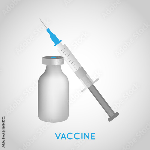 Vaccine vector icon template