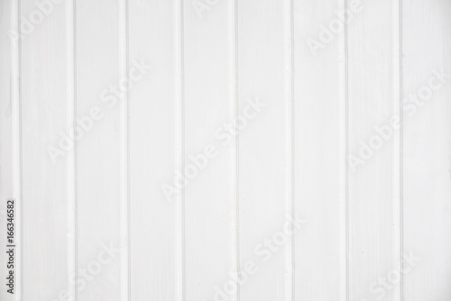 White wooden wall background and texture