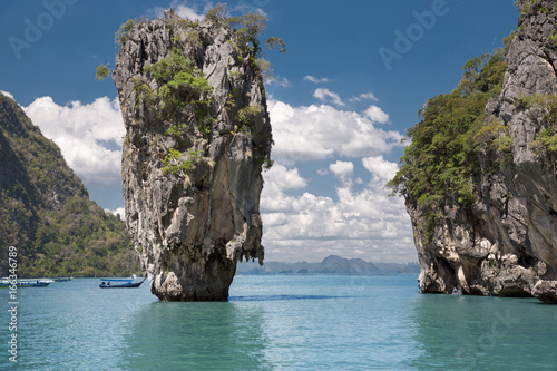 James Bond Island in Phang Nga Bay, Thailand.