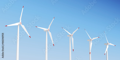 Group of wind turbines