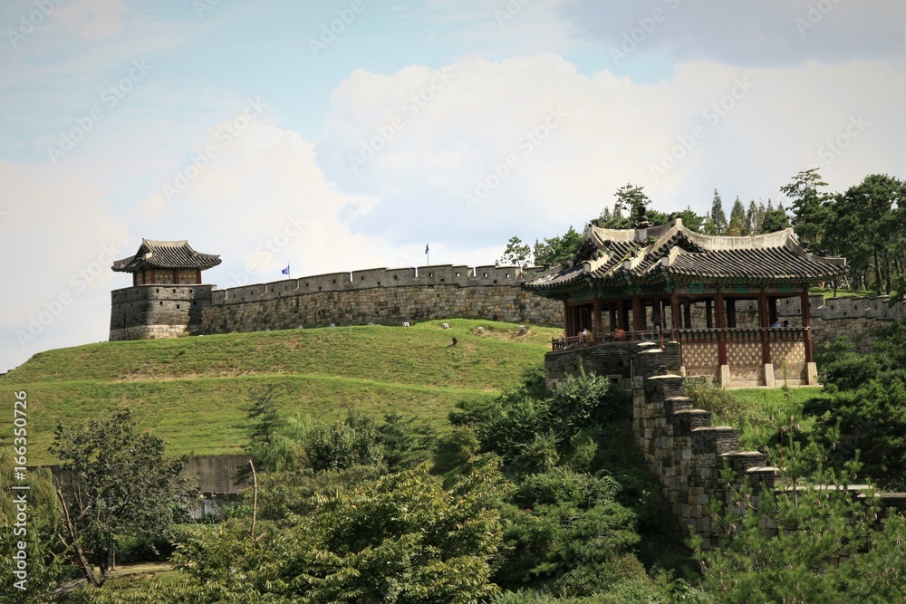 Hwaseong Fortress, Suwon, South Korea
