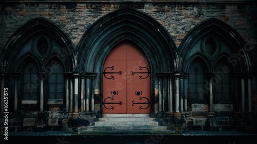 Govan Church Door © Allan