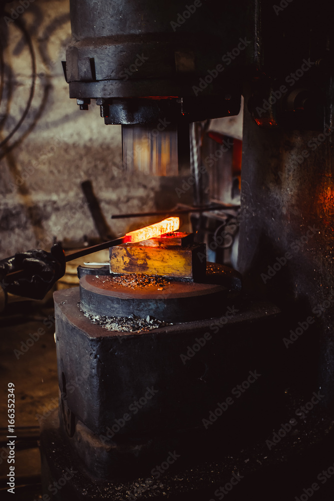 Hammer in the forge