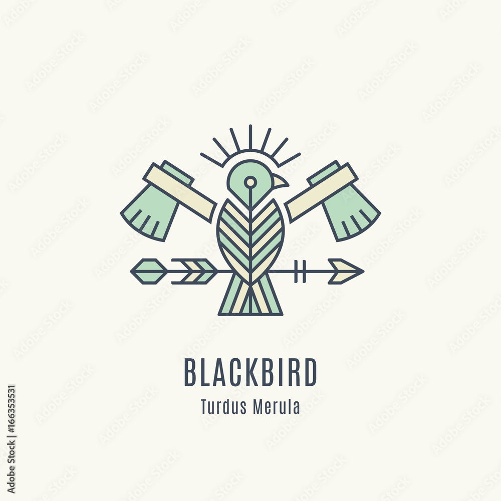 Flying Bird Logo design