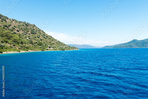 Landscape of the Aegean coast