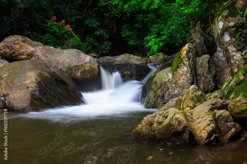 Fototapeta Naklejka Na Ścianę i Meble -  Palau waterfall in Thailand