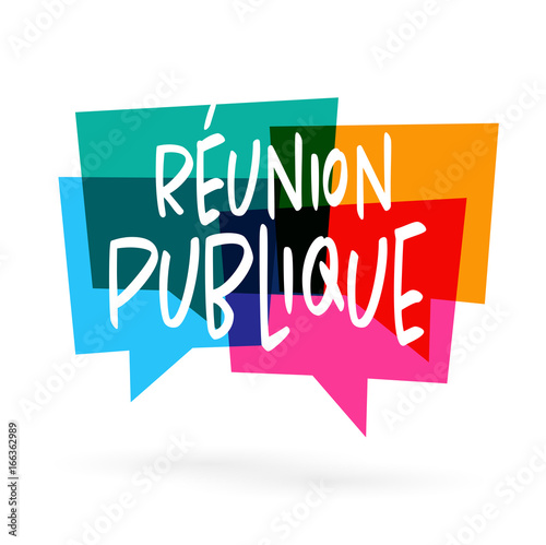 Réunion publique