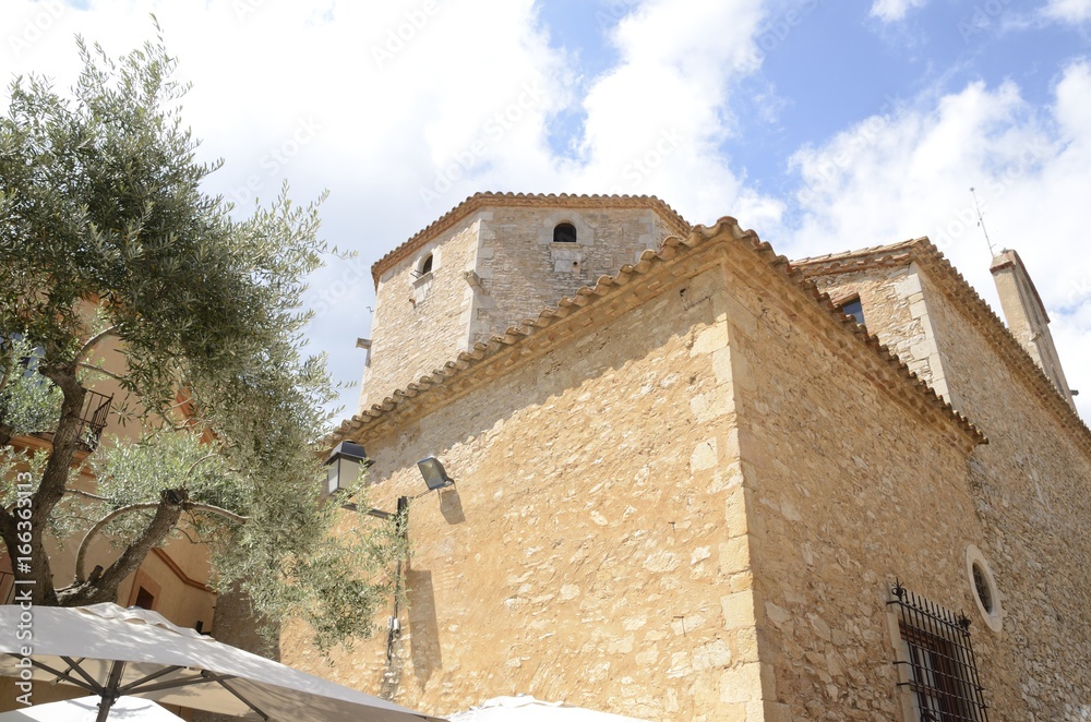 Church in Begur, Catalonia, Spain