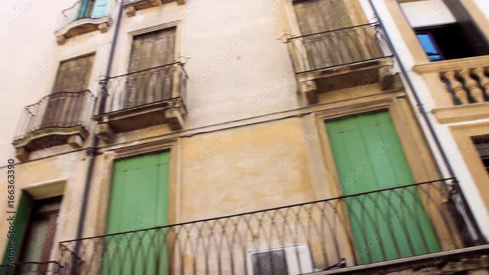 Old Architecture in Vicenza. Beautiful Italian Houses. Old Architecture in Vicenza. Beautiful Italian Houses.
