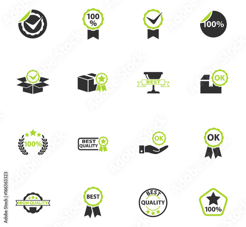 quality icon set