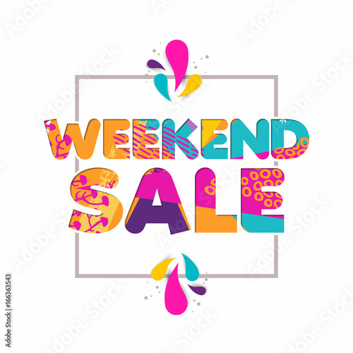 Special weekend sale quote for business discount