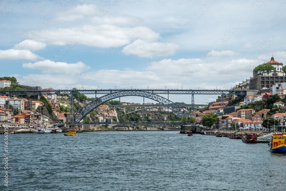 Dom Luis Bridge and River View - Porto