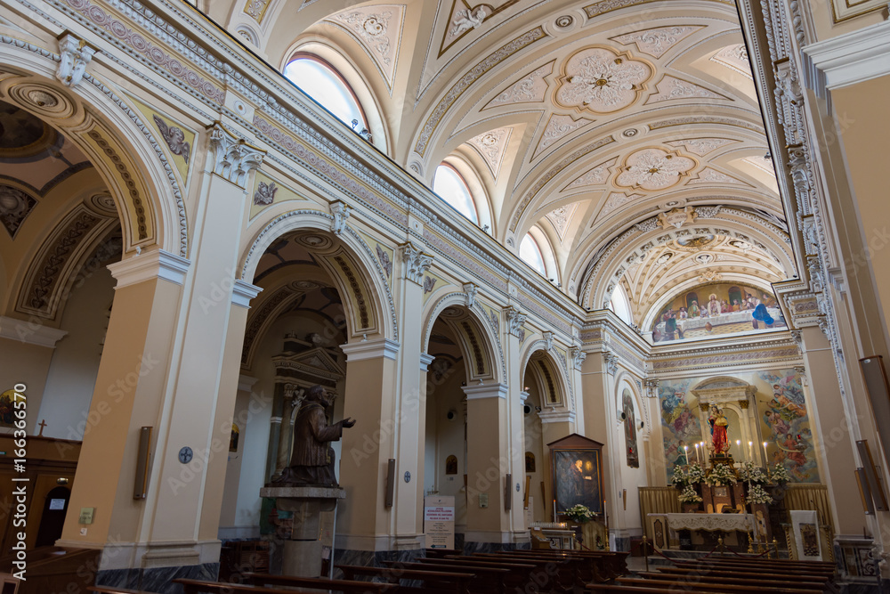 Pietrelcina BN, chiesa di Santa Maria degli Angeli Stock Photo | Adobe