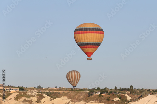 Hot Air Balloons Over Goreme Town