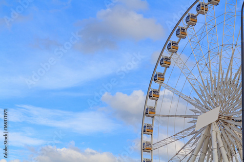 Ferris wheel in amusement park © rukawajung