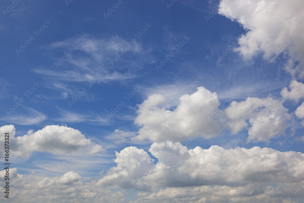 Obraz premium white cloud background