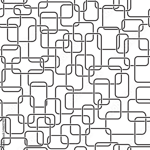 Seamless pattern of overlapping rectangles. Appropriate for textile, packing materials, website backgrounds. 