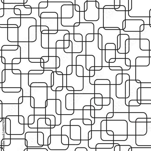 Seamless pattern of overlapping rectangles. Appropriate for textile, packing materials, website backgrounds. 