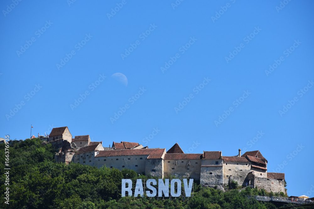 Rasnov Castle Transylvania Mountain Romania Europe