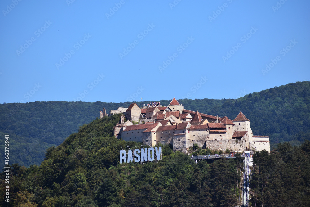 Rasnov Castle Transylvania Mountain Romania Europe