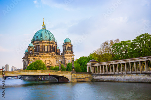 Berlin Cathedral and Spree view