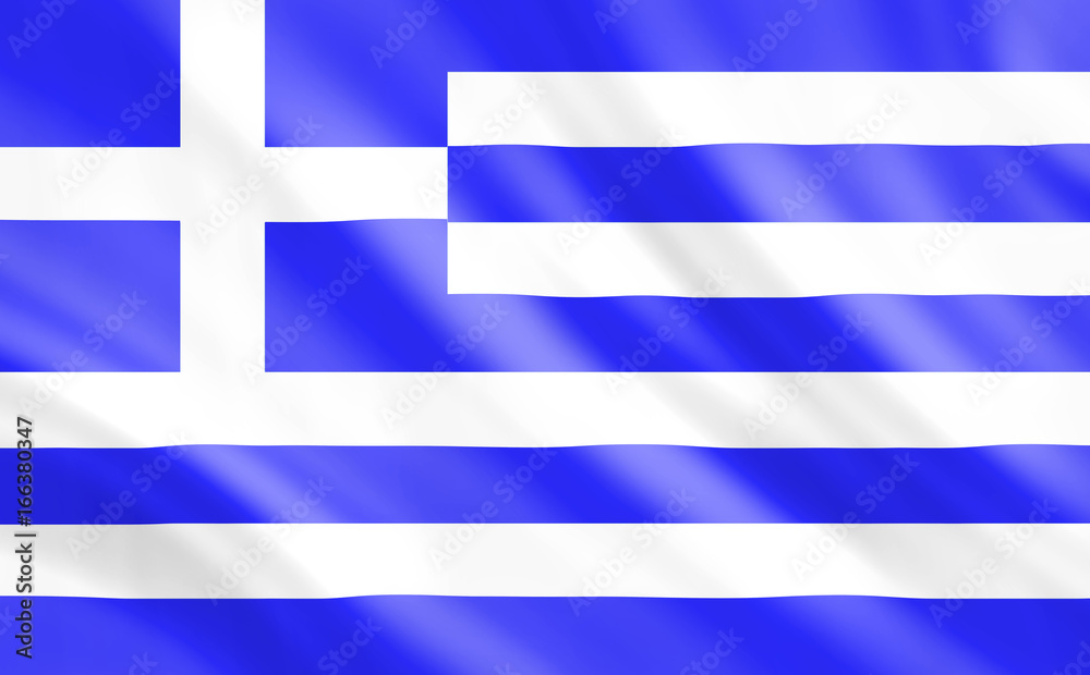 Flag of Greece. Flag of Greece.