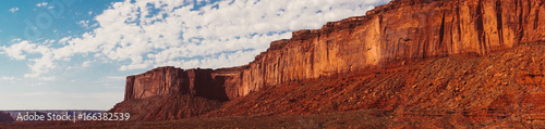 Majestic rocks of the Monument Valley in Utah. Territory of navajo tribal park